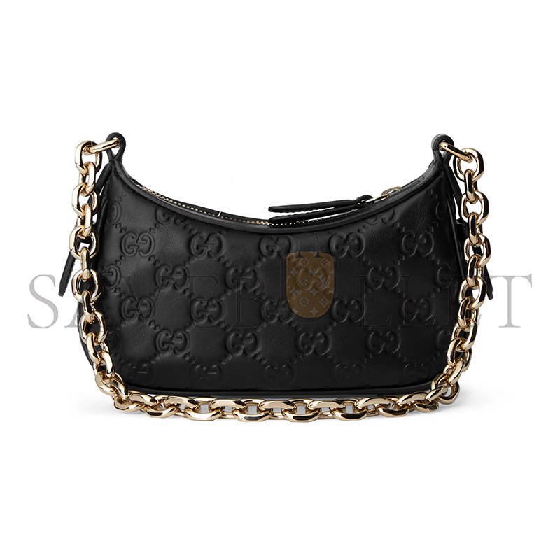 GUCCI GG EMBLEM MINI SHOULDER BAG 847091 (19*12*4cm)